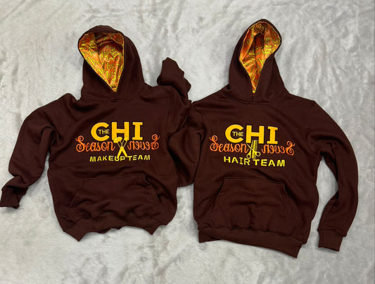 Custom Hoodie with Silk Lined Hood